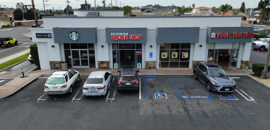 Starbucks Drive-Thru Anchored Center on Prominent Corner in Torrance, CA