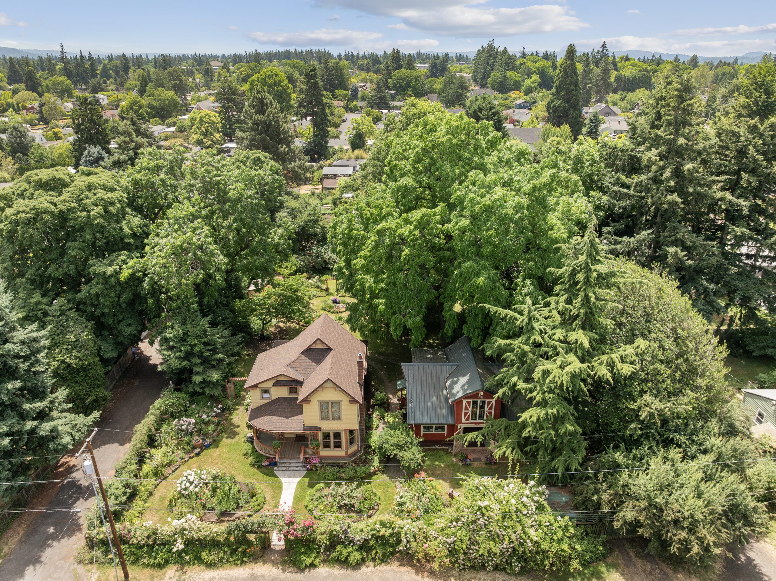 A Rare Victorian Farmhouse Compound in the Heart of Woodstock